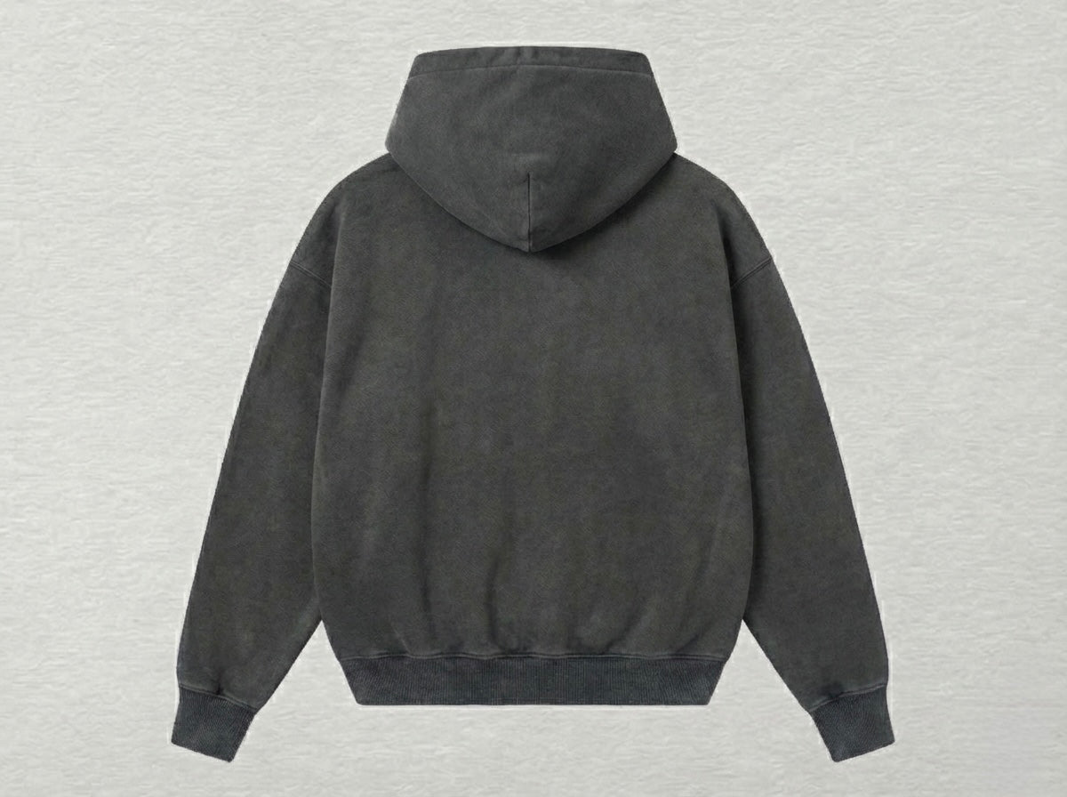 VÉRIX Shadow Spider Zip-Up - Charcoal