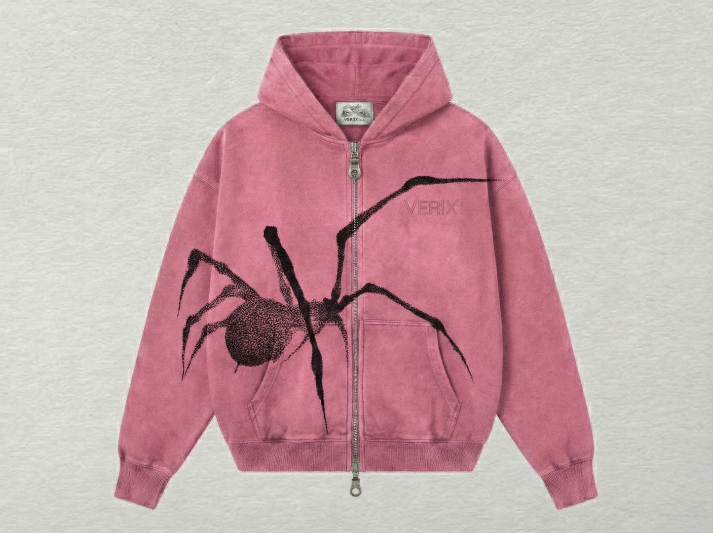 VÉRIX Widow Zip-Up - Rose/Pink