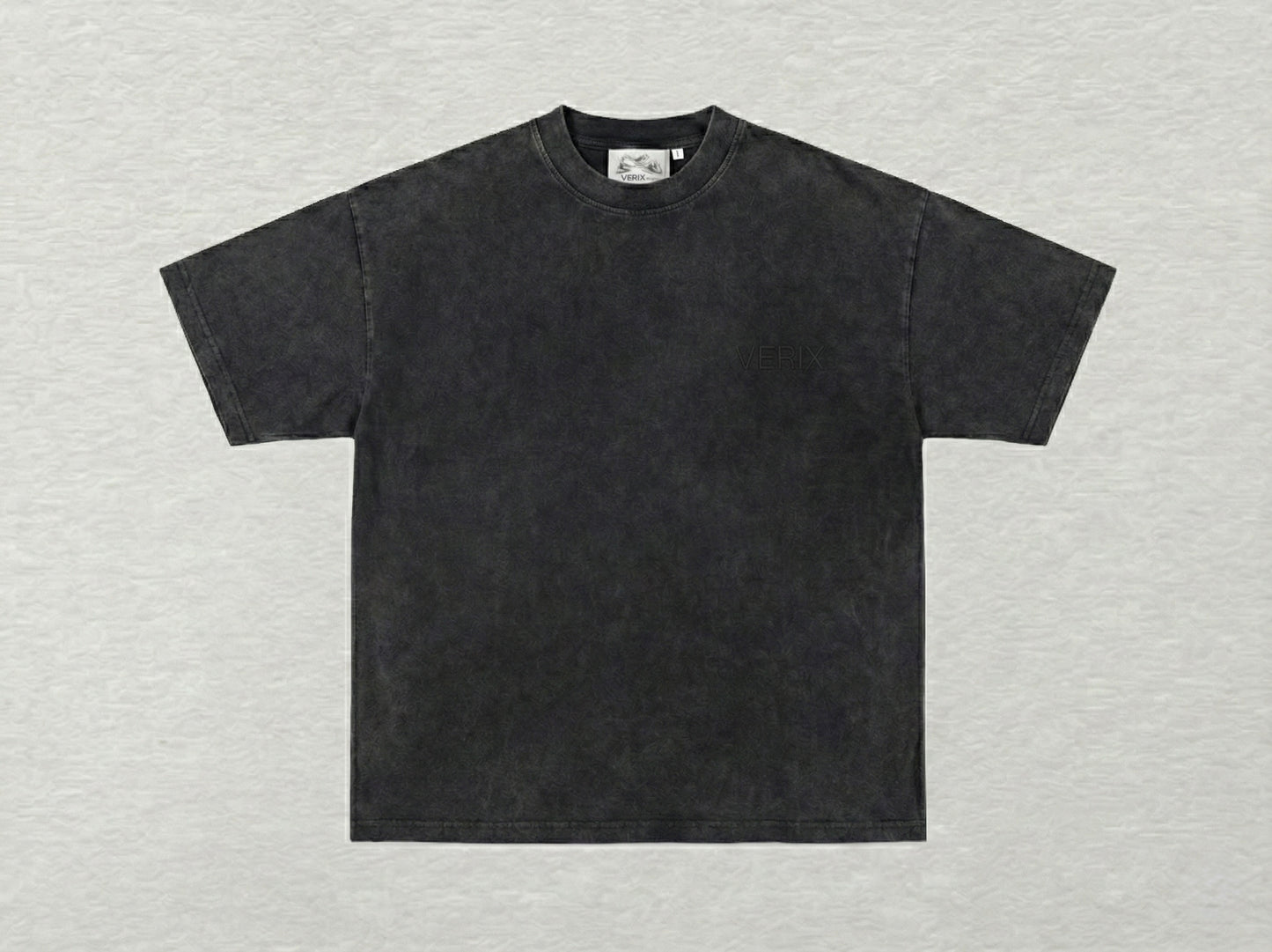 VÉRIX Vintage Tee - Washed Black