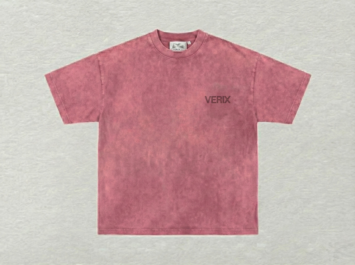 VÉRIX Vintage Tee -Rose/Pink