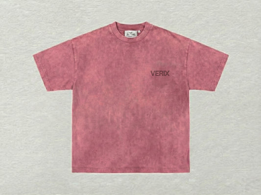 VÉRIX Vintage Tee -Rose/Pink